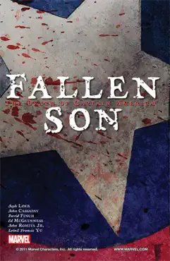 fallen son: the death of captain america book cover image