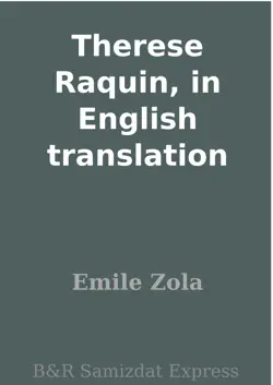 therese raquin, in english translation book cover image
