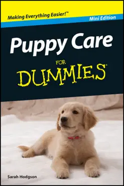 puppy care for dummies book cover image