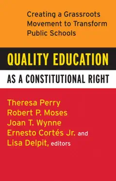 quality education as a constitutional right book cover image