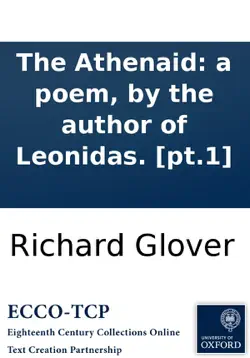 the athenaid: a poem, by the author of leonidas. [pt.1] book cover image
