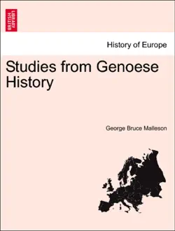 studies from genoese history book cover image