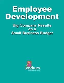 employee development: big business results on a small business budget book cover image