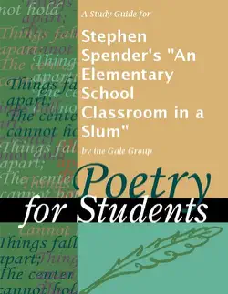 a study guide for stephen spender's 