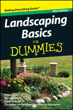 landscaping basics for dummies, mini edition book cover image