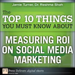 the top 10 things you must know about measuring roi on social media marketing book cover image