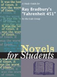 A Study Guide for Ray Bradbury's "Fahrenheit 451" book summary, reviews and downlod