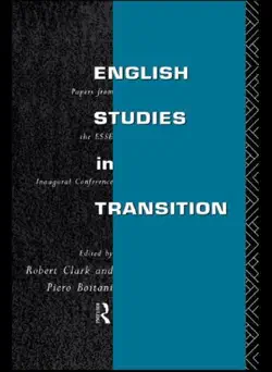english studies in transition book cover image