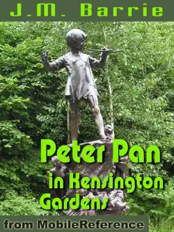 peter pan in kensington gardens book cover image