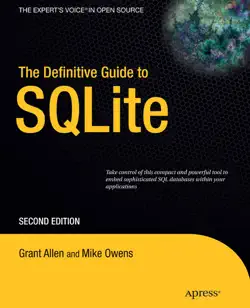 the definitive guide to sqlite book cover image