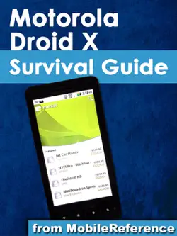motorola droid x survival guide book cover image