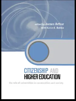 citizenship and higher education book cover image