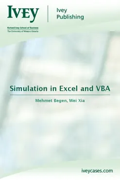 simulation in excel and vba book cover image