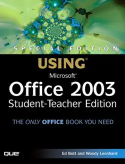 special edition using microsoft office 2003, student-teacher edition book cover image
