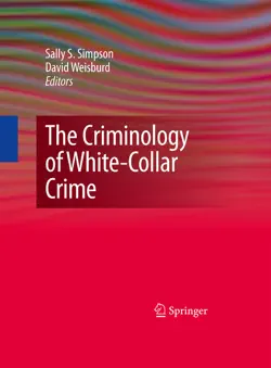 the criminology of white-collar crime book cover image