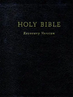 text only holy bible recovery version book cover image