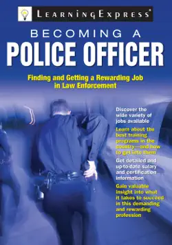 becoming a police officer book cover image