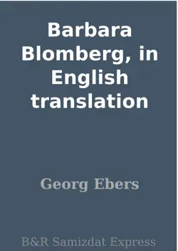 barbara blomberg, in english translation book cover image