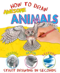 how to draw awesome animals book cover image