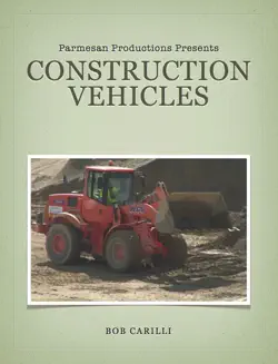 construction vehicles book cover image