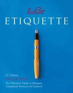 emily post's etiquette 17th edition book cover image