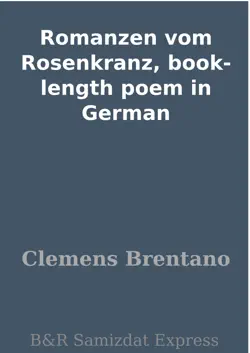 romanzen vom rosenkranz, book-length poem in german book cover image