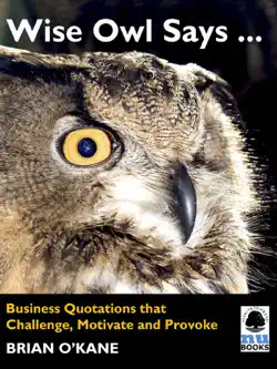 wise owl says ... book cover image