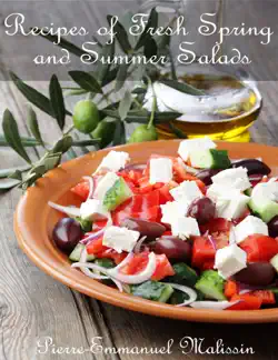 recipes of fresh spring and summer salads book cover image