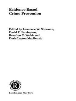 evidence-based crime prevention book cover image