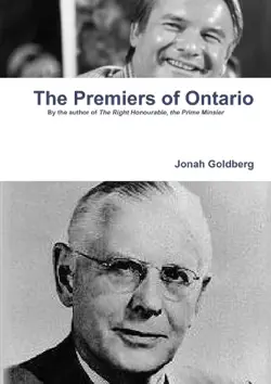 the premiers of ontario book cover image