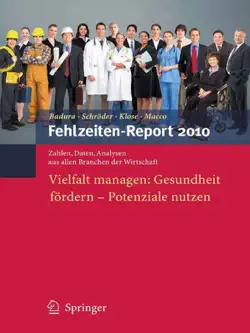 fehlzeiten-report 2010 book cover image