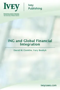 ing and global financial integration book cover image