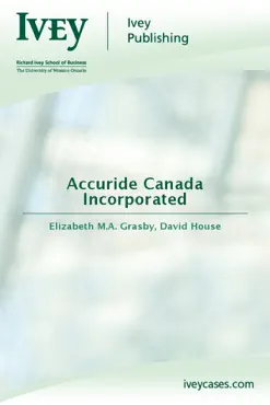 accuride canada incorporated book cover image