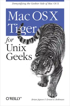 mac os x tiger for unix geeks book cover image
