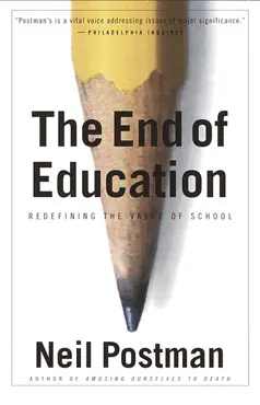 the end of education book cover image