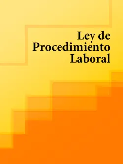 ley de procedimiento laboral imagen de la portada del libro