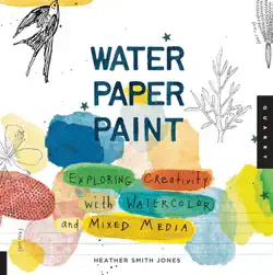 water paper paint book cover image