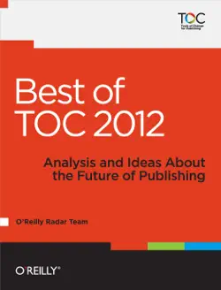 best of toc 2012 book cover image
