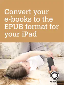 convert your e-books to the epub format for your ipad book cover image