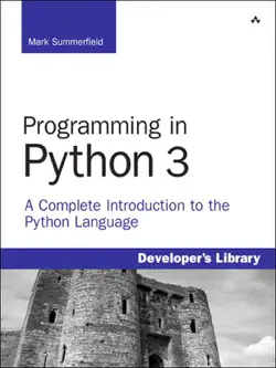 programming in python 3: a complete introduction to the python language book cover image