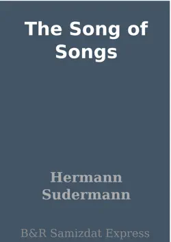the song of songs book cover image
