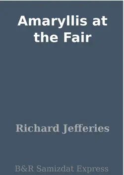 amaryllis at the fair book cover image