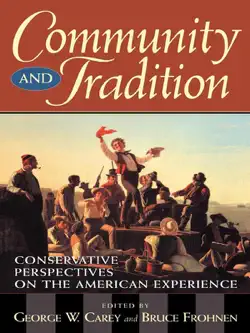 community and tradition book cover image