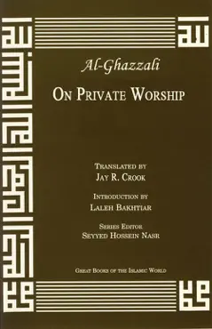 al-ghazzali on private worship book cover image