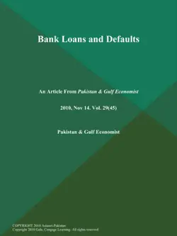 bank loans and defaults book cover image