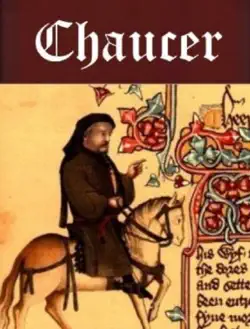 complete works of chaucer in middle english book cover image