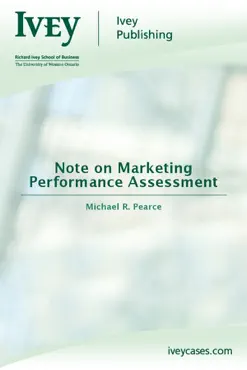 note on marketing performance assessment book cover image