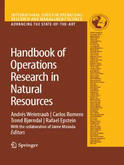 handbook of operations research in natural resources book cover image