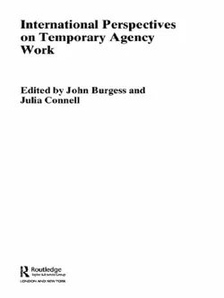 international perspectives on temporary work book cover image