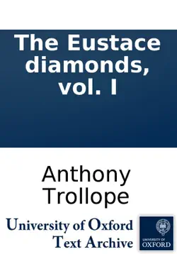 the eustace diamonds, vol. i imagen de la portada del libro